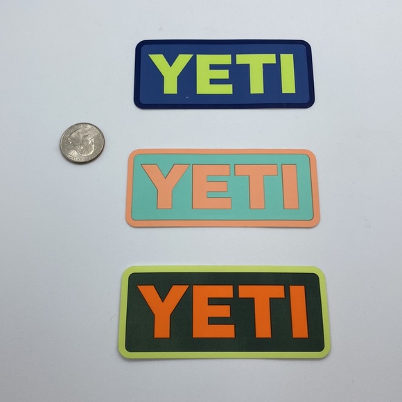 3 Yeti Stickers - Picture 3 of 3
